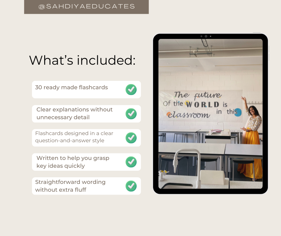 Digital file -Flashcards: Year 7 & 8 Changes of state