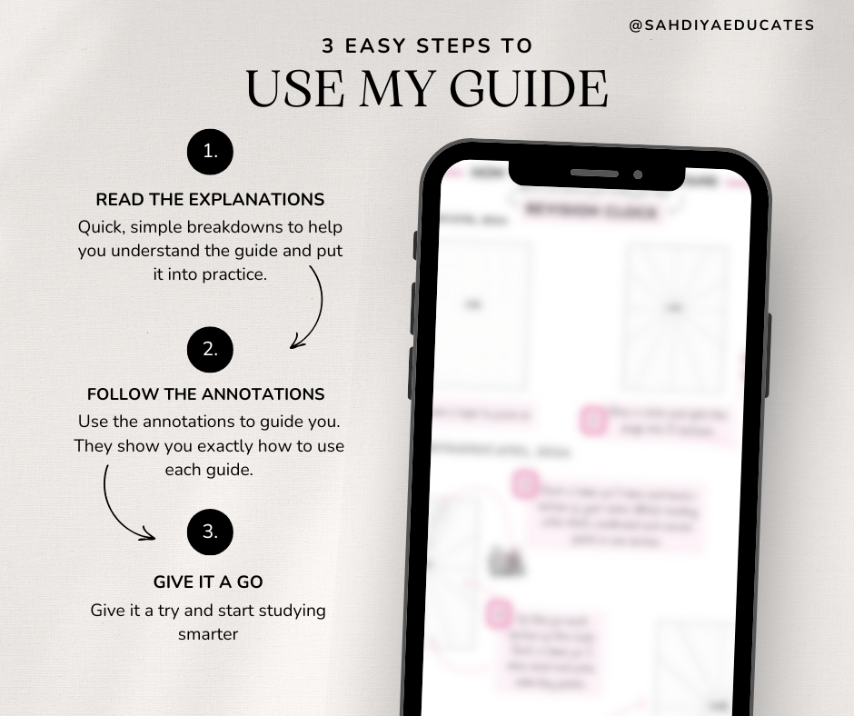 Digital file -The Revision Clock ( Year 7 -13)