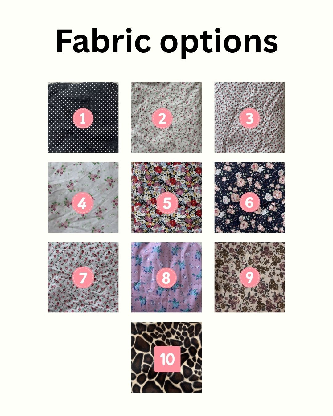 Custom fabric letter name banner