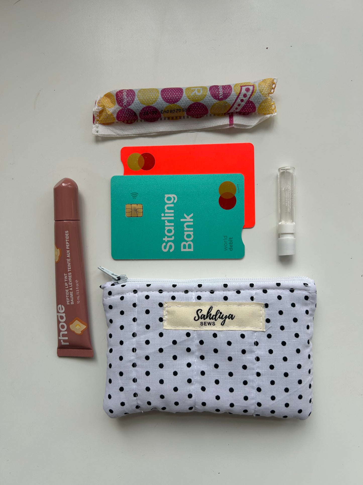 Handmade Quilted Mini Purse | Soft & Compact | Perfect for Coins, Cards & Lip Balm